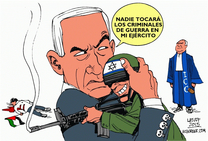 Netanyahu Protege a sus Criminales de Guerra Sionistas del Tribunal Penal Internacional